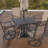 Square Patio Table With Umbrella Hole-936923690