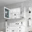 Armoire à pharmacie avec miroir de salle de bain - Armoires à pharmacie à porte en bois pour salle de bain