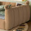 Lit double rembourré pour enfant pleine grandeur avec design Montessori, rails de sécurité complets, cadre de lit pour enfant bas, mobilier de chambre à coucher, naturel-129752843-129752846