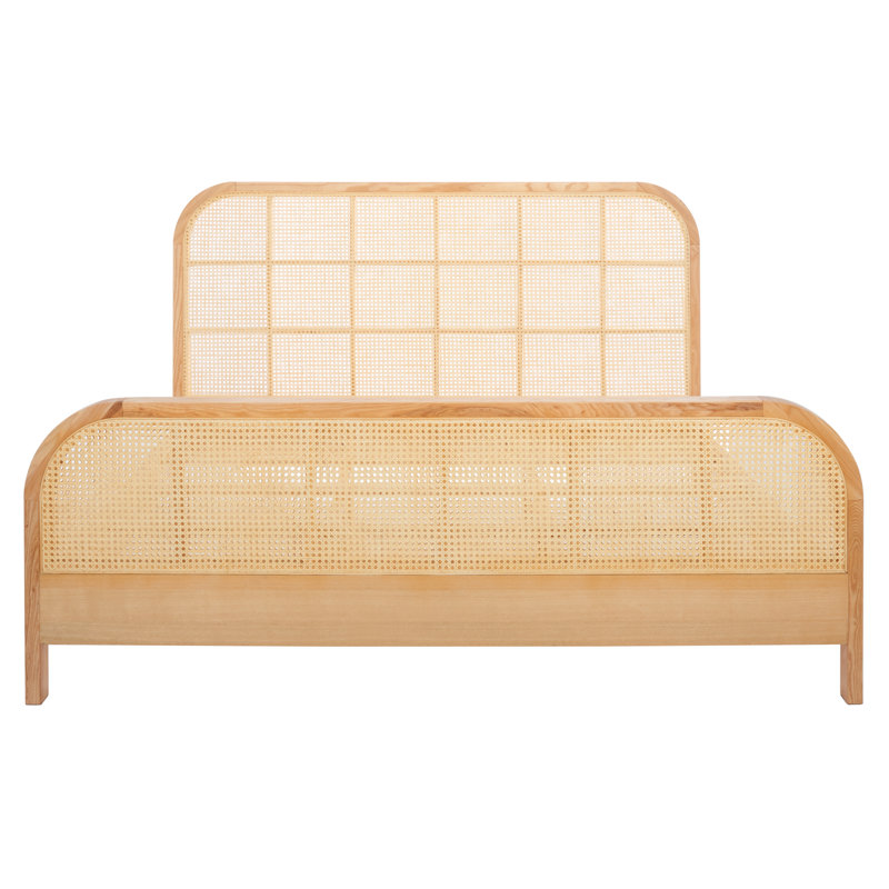 Mcallister Cane Bed, Queen, Black