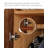 Classic Simple Black Walnut Color Wardrobe