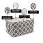 Rosalind Wheeler Fabric Decorative Bin
