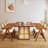 Rectangular Waves Dining Table-1412086585