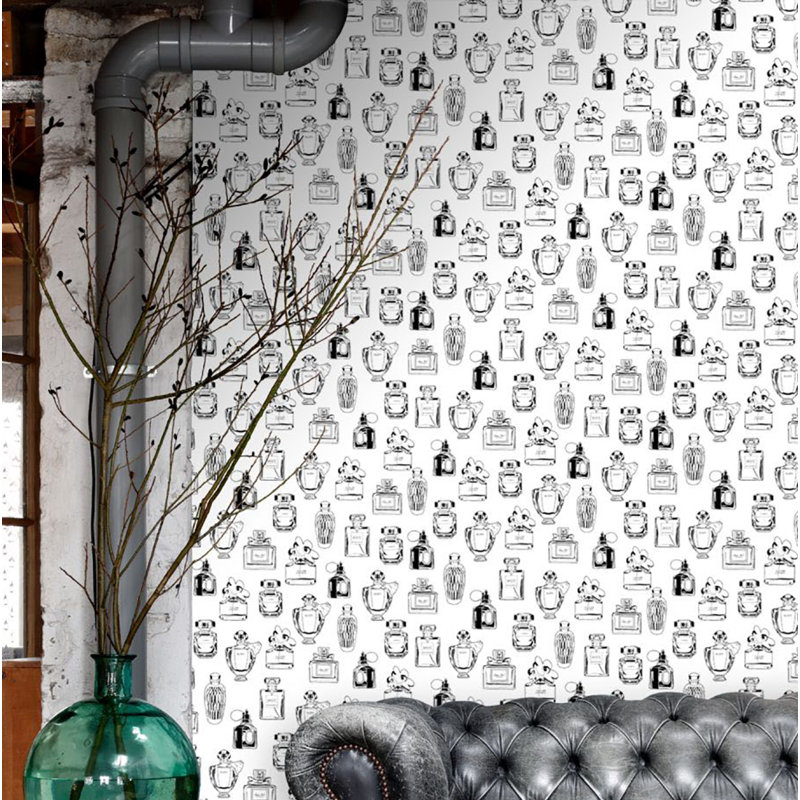Rouleau de papier peint l 33 pi x l 20,5 po parfums Hamm
