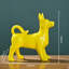 Statue de chien porte-bonheur - Céramique artisanale lisse-115435999