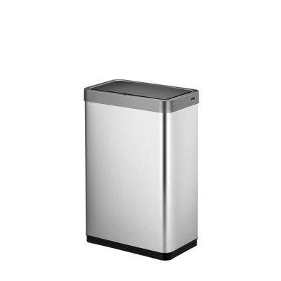 Steel Motion Sensor Recycling Bin - 40L