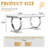 Metal Base Dining Table-1806050433-1806050557