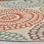 Tapis ivoire rond en polypropylène-1427962647