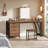 Kiyanni 59'' Vanity Desk with 3 Drawers-716323778