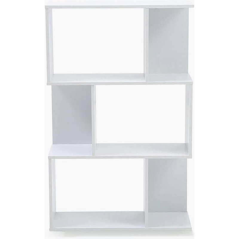 Compact Storage Engineered Wood Minimalist Bookshelf For Small Spaces