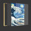 «Van Gogh Wall Art» par Vincent Van Gogh, ensemble de 3 reproductions d'art sur toile encadrées-1346243426-1346243428