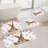 4 Pcs Easter Bunny Basket Bath Rug Set