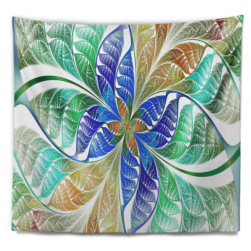 Polyester Tapestry, 78" H x 92" W
