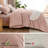 PHF Soft Waffle Comforter Set, Comfy Breathable Lightweight Textured Waffle Weave Comforter Bedding Set-124231524-124231530