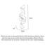 Sculpture murale minimaliste en ruban de métal, décoration murale flottante en spirale 3D-976112570-976112571