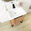 Meuble-lavabo autoportant 24 po avec plateau en résine blanche 24 po-1916484502-1916484505