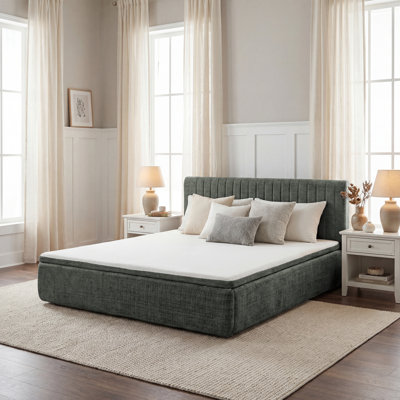 15" Thick Upholstered Compression Bed