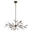 Malinda 6-Light Chandelier in Bark by Breegan Jane