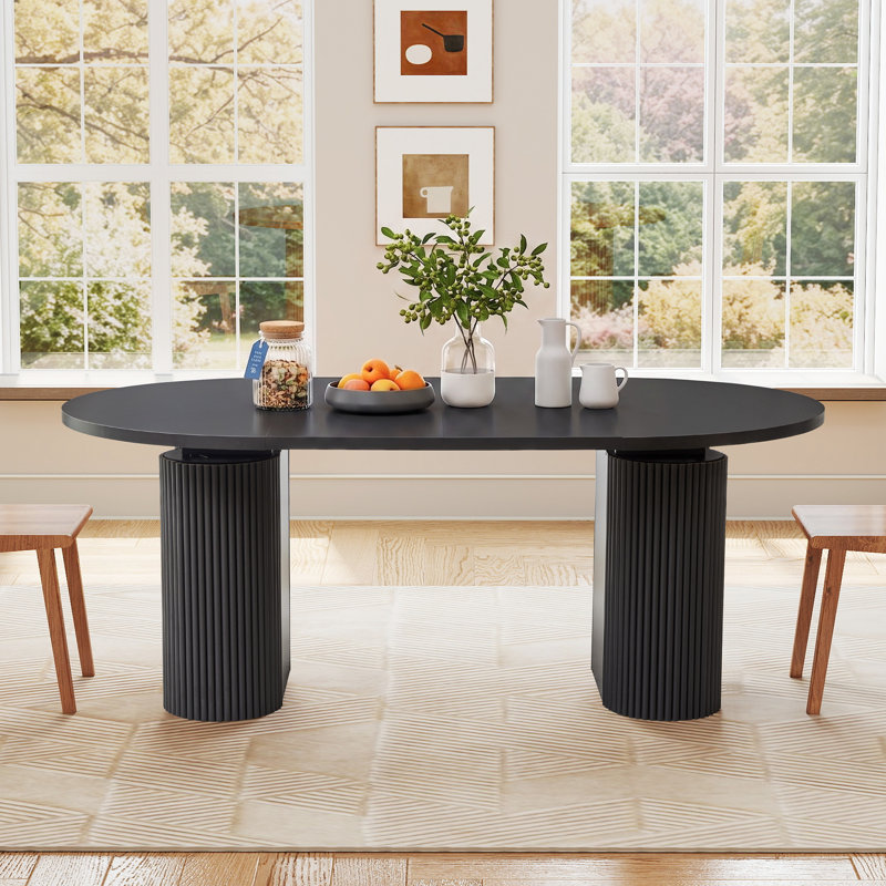 Table à manger extensible, Black
