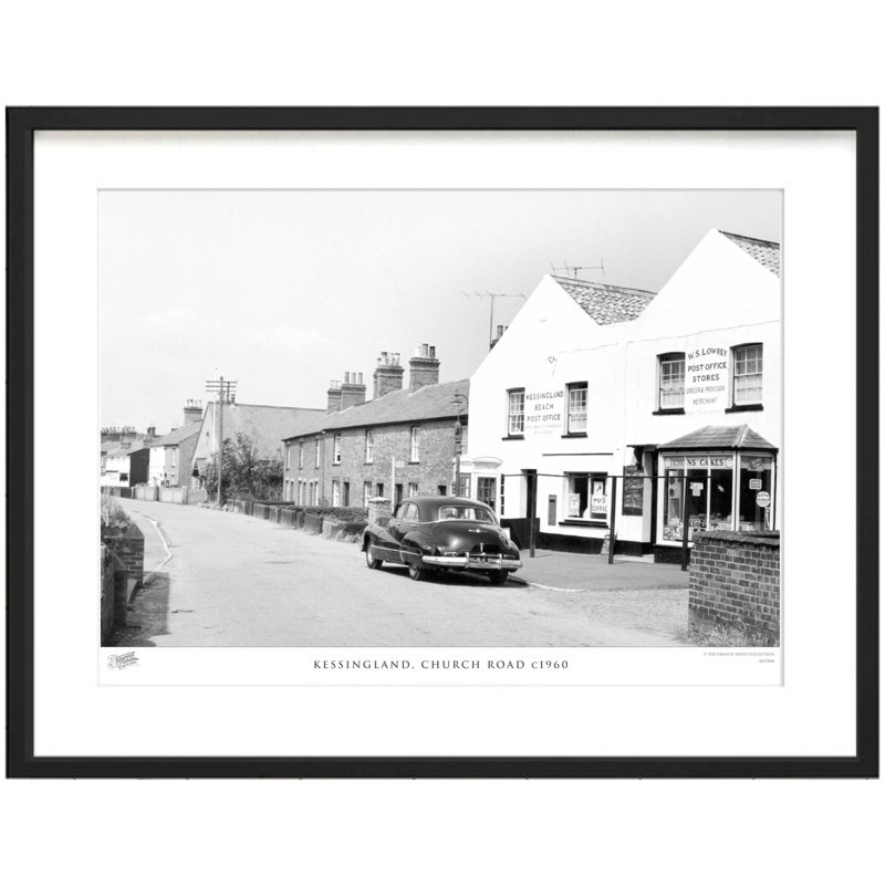 Kessingland, Church Road C1960 by Francis Frith - Single Picture Frame Print, 60cm H x 80cm W  x 2.3cm D