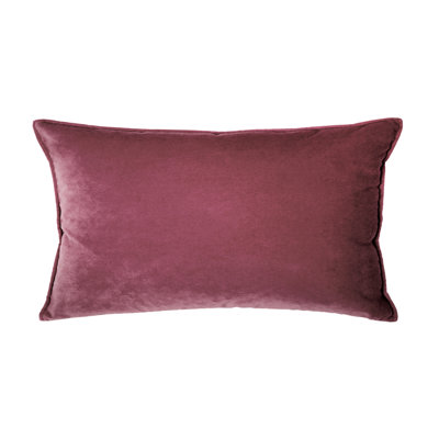Housse et insert de taie décorative en velours lavable Franklin 