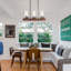 Caiman 3-Light Farmhouse Chandelier