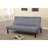 Genina Twin 64'' Faux Leather Convertible Sofa