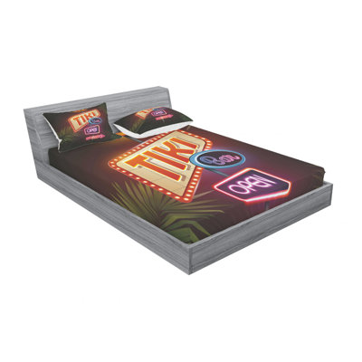 Old Fashioned Neon Signs Sheet Set