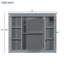35'' X 28'' Wall Mounted Bathroom Storage Cabinet-737920786