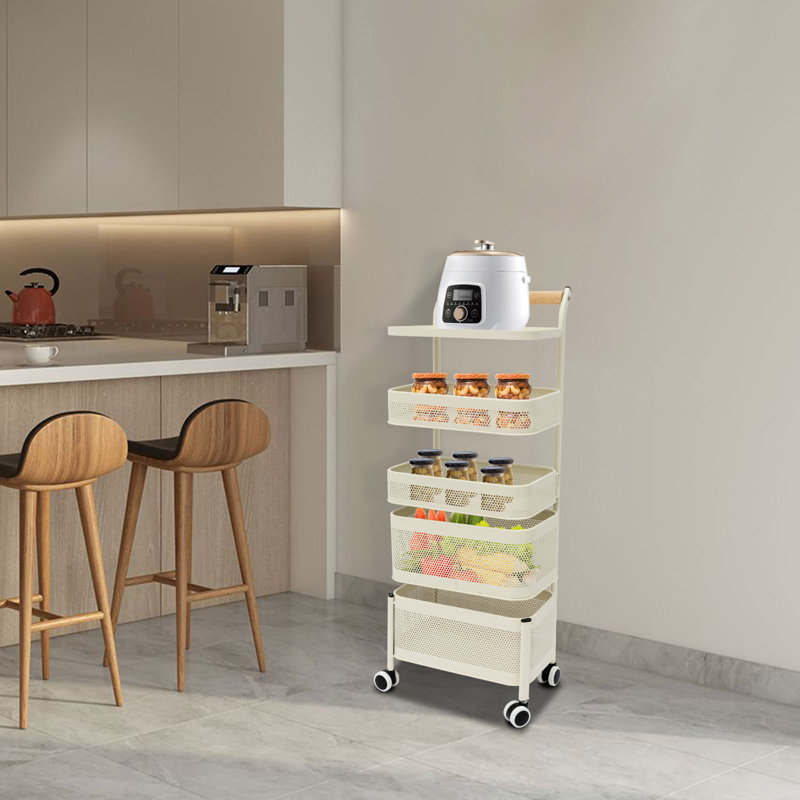 Panier de rangement rotatif pour la cuisine, H 31,1 po x l 11,81 po x P 7,84 po