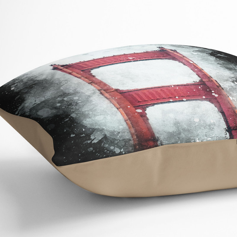Square Throw Cushion, Stone, 55cm H x 55cm W x 20cm D
