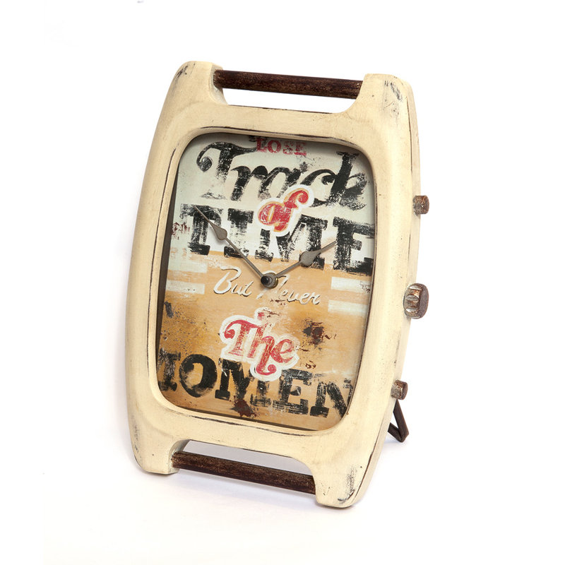 Quartz Movement / Crystal Tabletop Clock in
