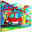 Red Car - Wrapped Canvas Print-1431268612