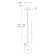Cascade 1 - Light LED Pendant