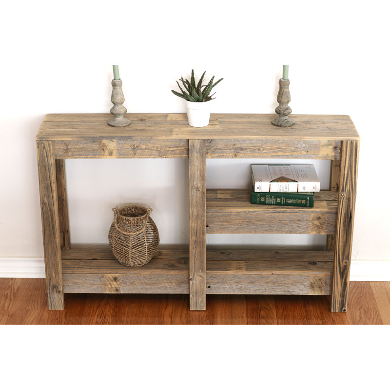 Maddocks 46'' Solid Wood Console Table