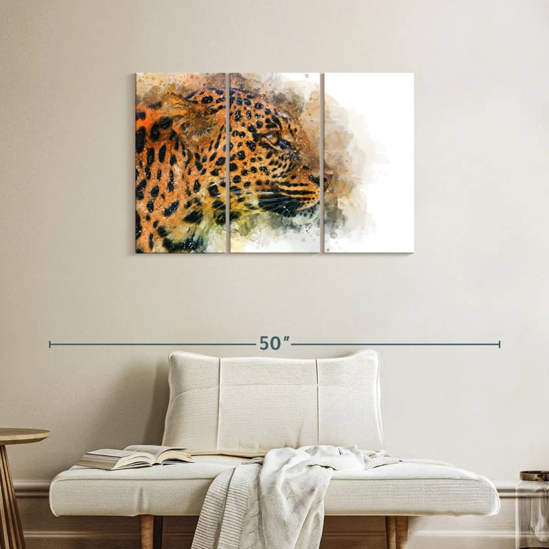 Brampt Wild Cat, 24" H x 38" W