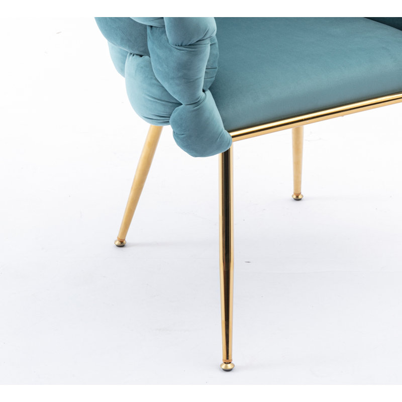 Rera Velvet Barrel Chair