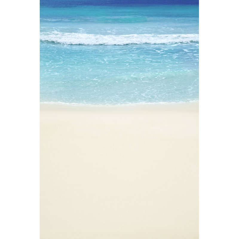 Tropical Beach by GeorgePeters - No Frame Art Prints on Canvas, 91cm H x 61cm W