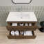 Meuble-lavabo flottant simple 36 po Alcester Ivy Bronx-1180103601