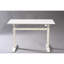 Bureau debout blanc transitionnel réglable de 47 po à hauteur réglable pour usage de bureau blanc, mobilier, capacité de poids de 220 lb,