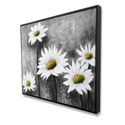 «Daisies», toile encadrée | Fleurs américaines