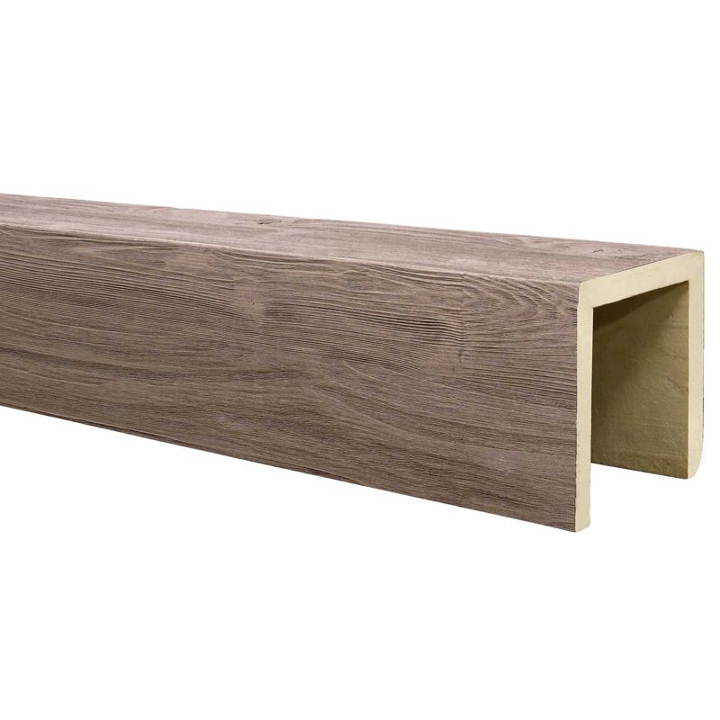Poutre de plafond River Wood, Brun antique, H 4 po x l 192 po x P 4 po