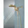 HydraChoice Hydrorain 5 Spray Dual Shower Head and Handheld Shower with H2Okinetic 2.5 GPM