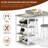 Stylish DKLGG Grey Dining Table Set for 2