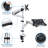 Full Motion Universal 2 Screen Pole Mount