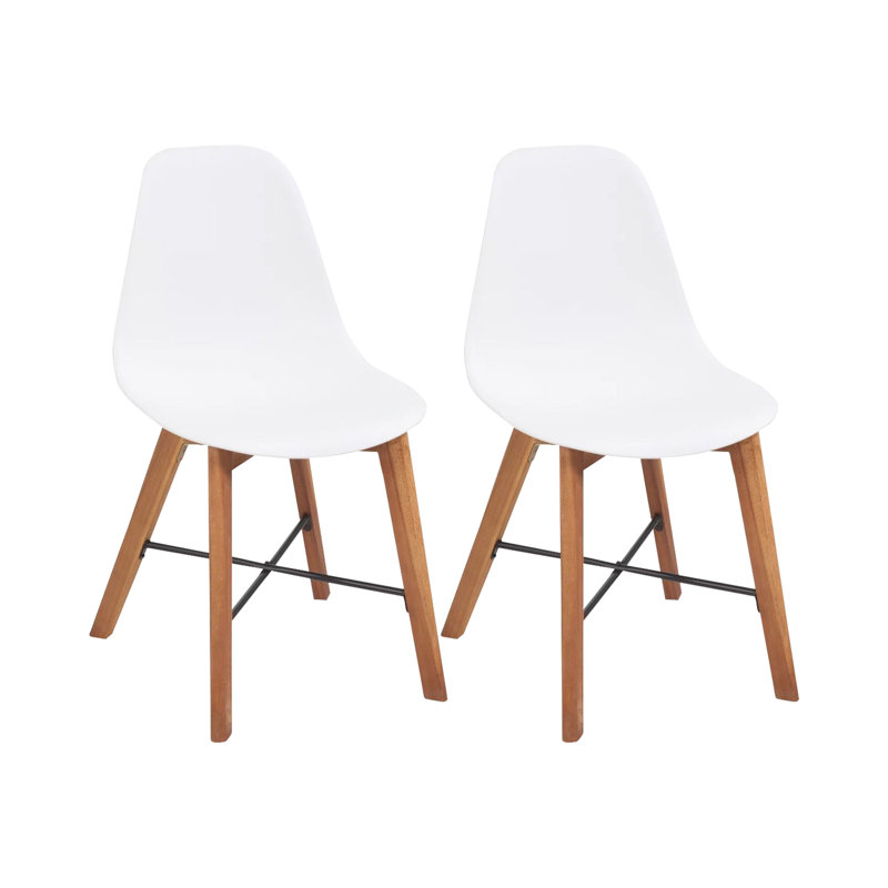 Iliana 46cm H Side Chair, White