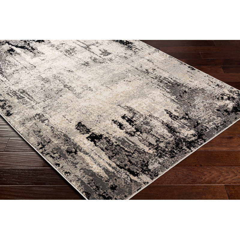 Abstract Indoor Rug, Rectangle 4'3" x 5'11"