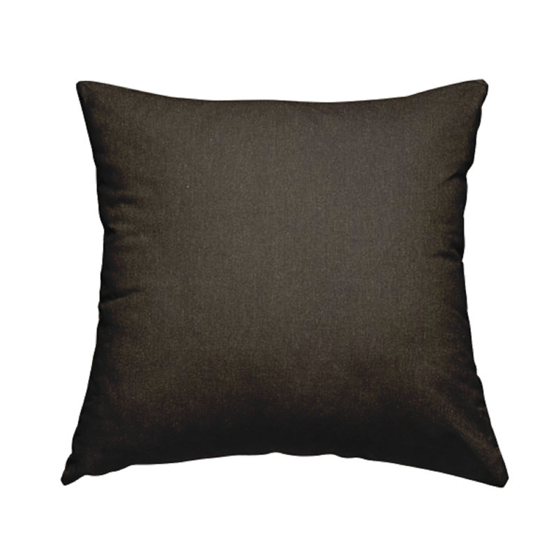 Dinae Square Cushion, 43cm H x 43cm W x 5cm D, Brown