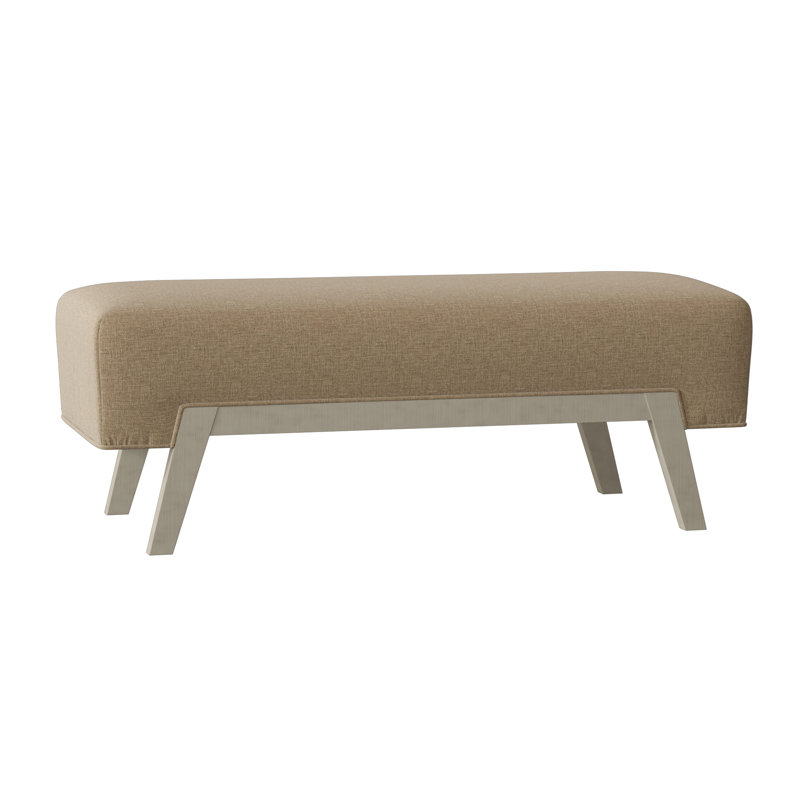 Banc rembourré lorain, Paille 3162, Crème brûlée