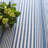 Rugby Stripe Denim Handwoven Indoor/Outdoor Rug-30602137